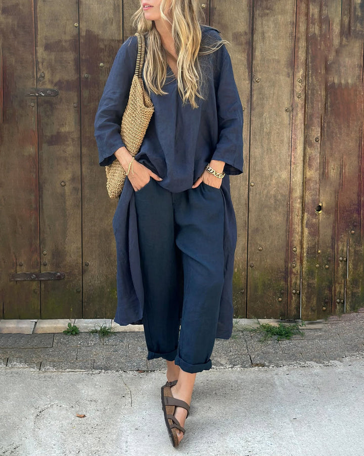Elena - Ensemble deux pièces chic d'une élégance sans faille et d'un style polyvalent