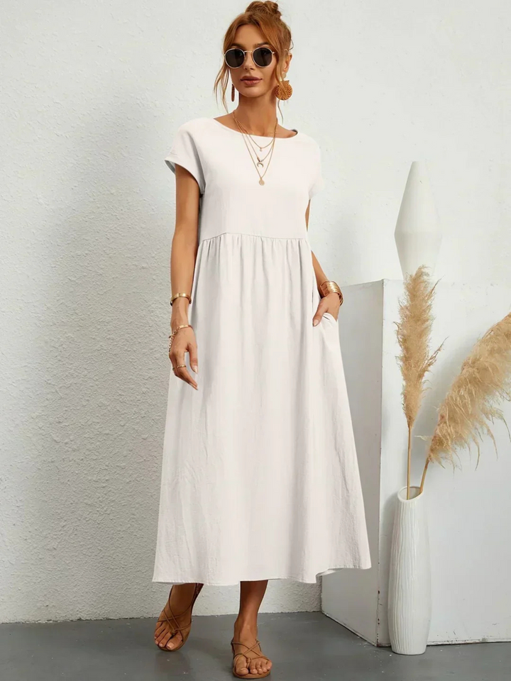Marianne - Robe élégante à col rond