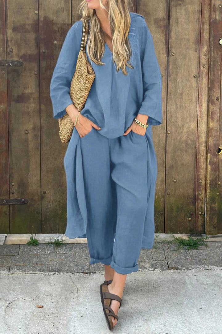 Elena - Ensemble deux pièces chic d'une élégance sans faille et d'un style polyvalent