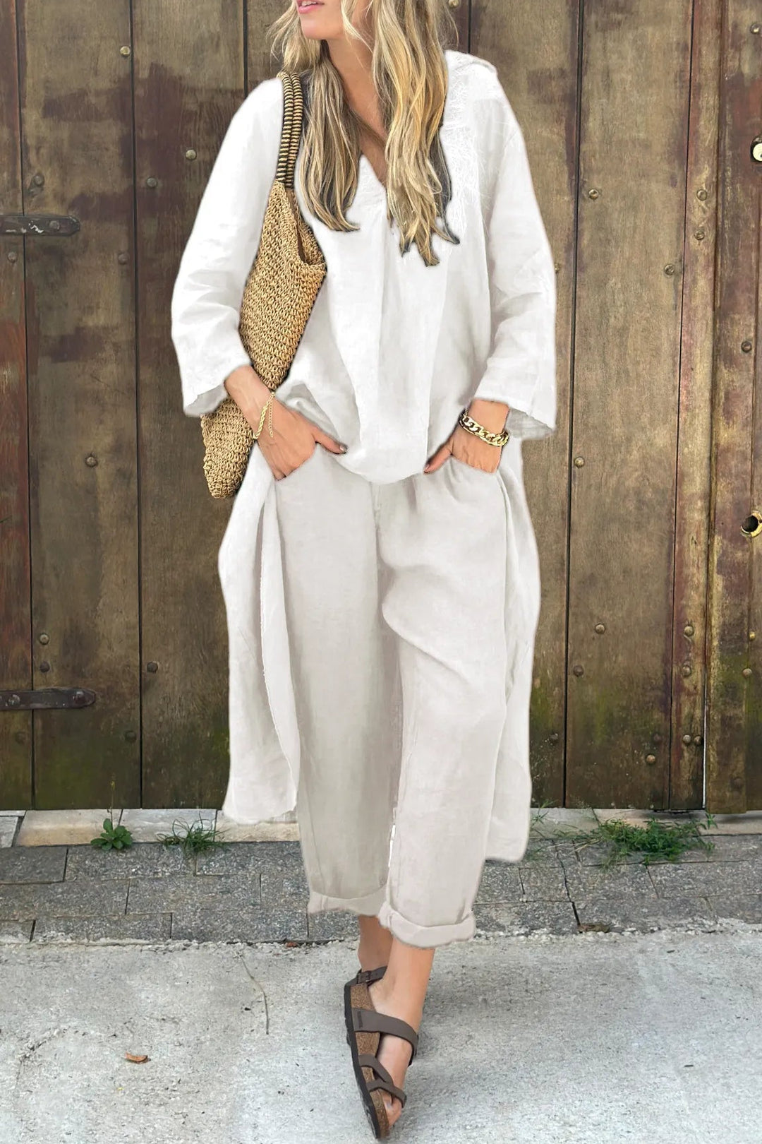 Elena - Ensemble deux pièces chic d'une élégance sans faille et d'un style polyvalent