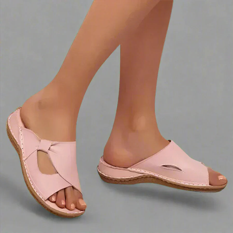 Yvonne - Sandales orthopédiques en cuir de première qualité
