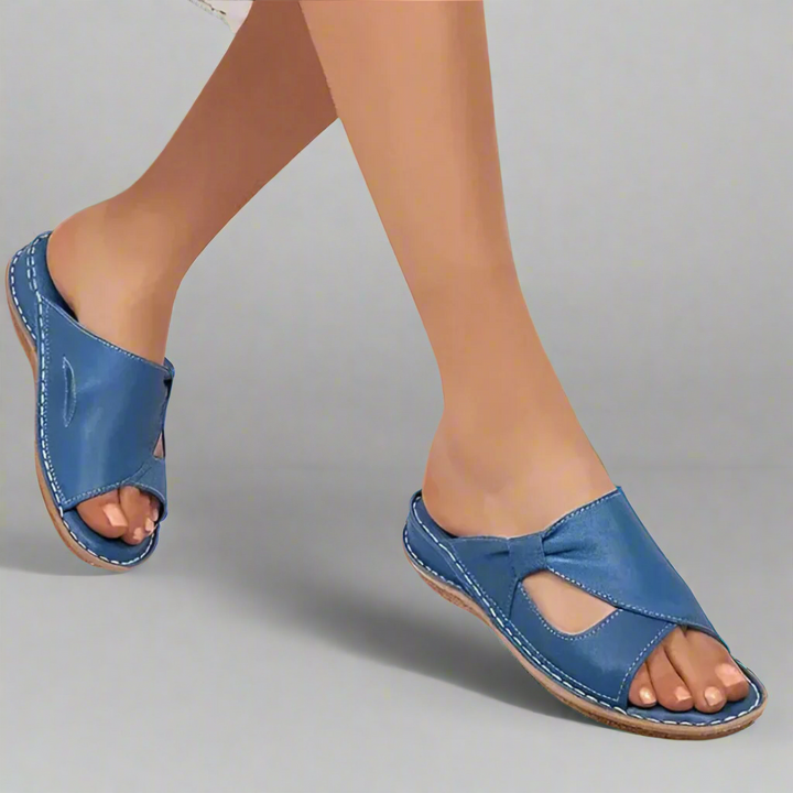 Yvonne - Sandales orthopédiques en cuir de première qualité