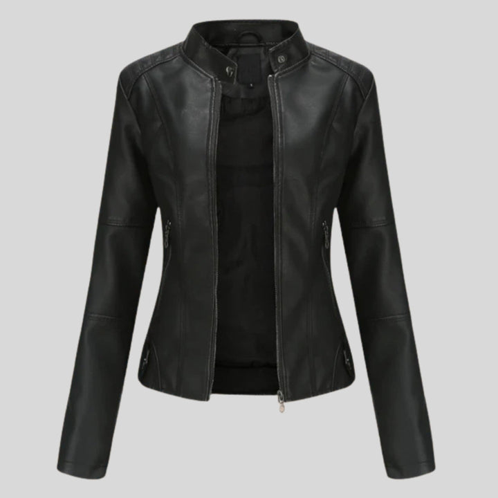 Simone - Veste En Cuir Élégante