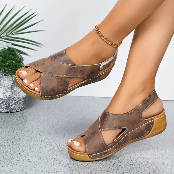 Domitille - Sandales orthopédiques au confort premium
