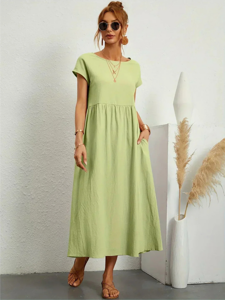 Marianne - Robe élégante à col rond