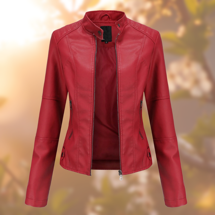 Simone - Veste En Cuir Élégante