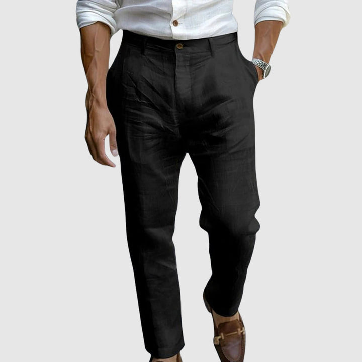 Théo - Pantalon en lin élégant