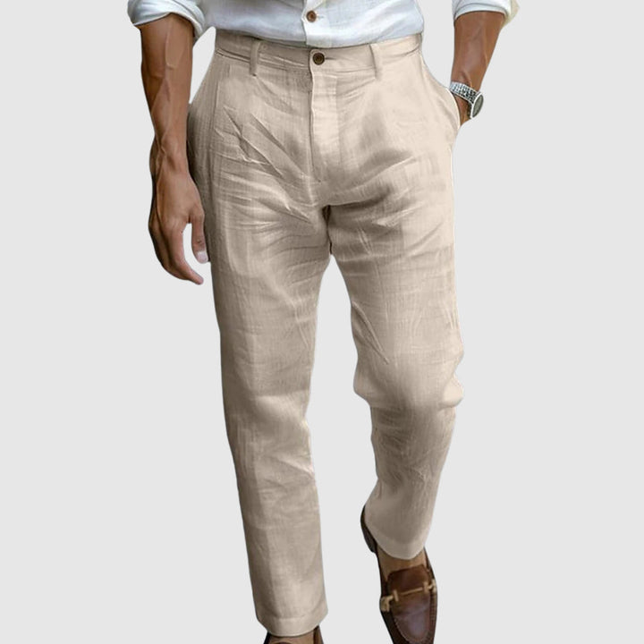 Théo - Pantalon en lin élégant