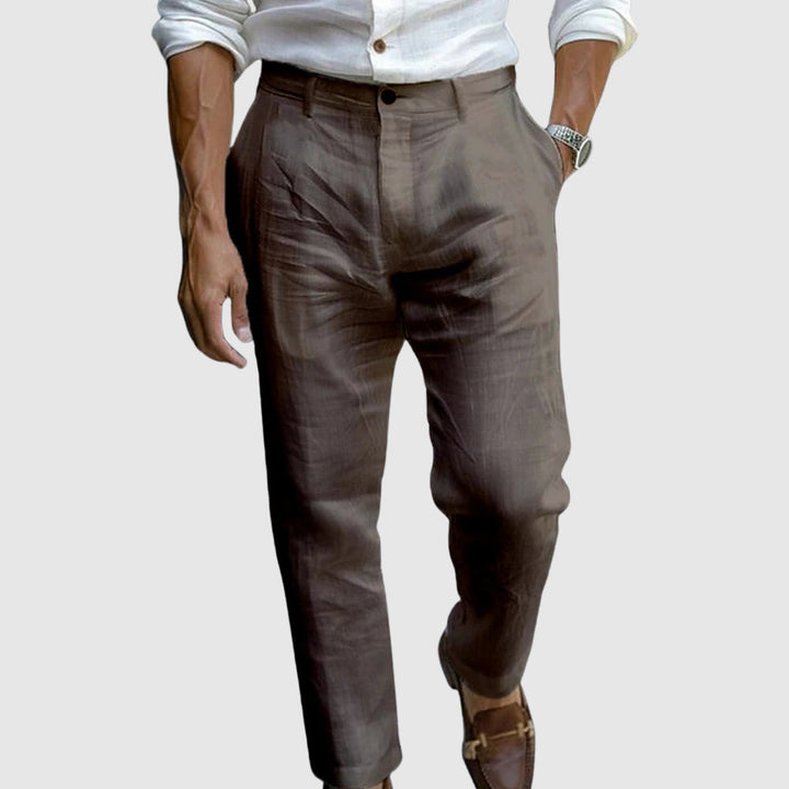 Théo - Pantalon en lin élégant