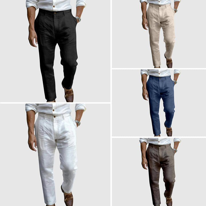 Théo - Pantalon en lin élégant