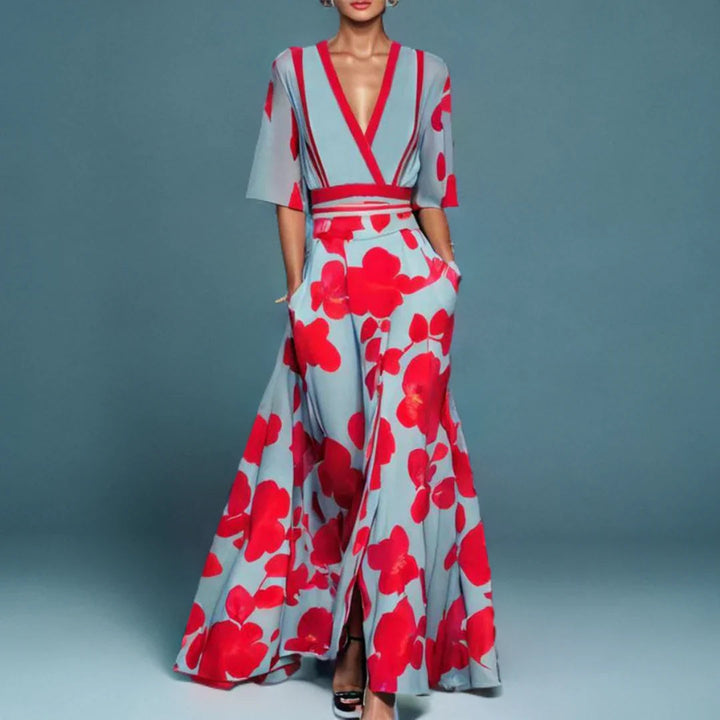 Lorraine - Robe à imprimé floral
