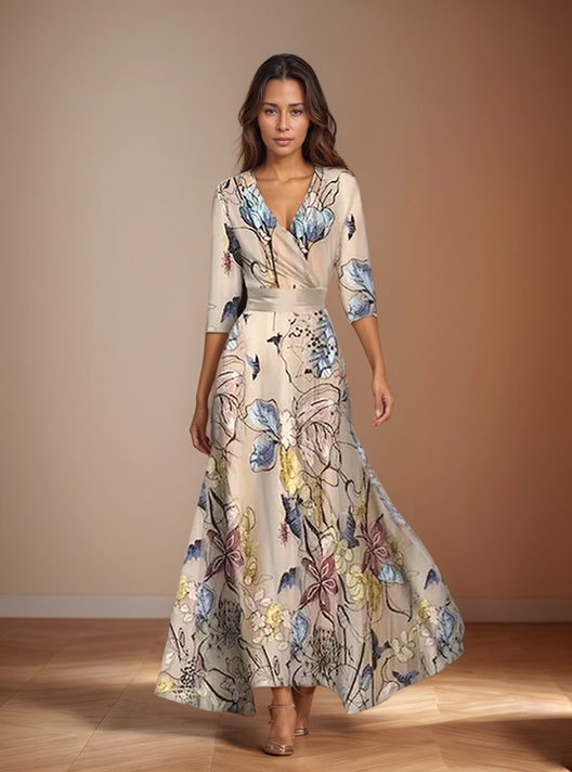 Lorraine - Robe à imprimé floral