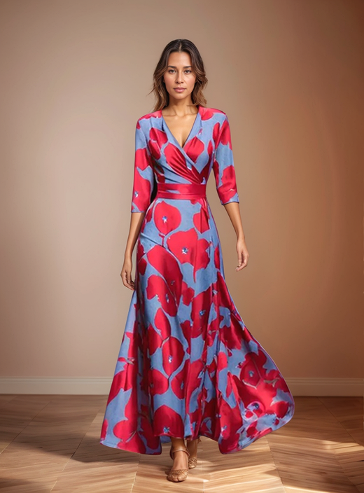 Lorraine - Robe à imprimé floral