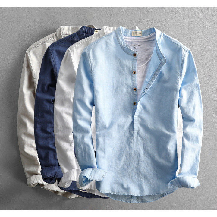 Henri - Chemise d'été en lin pour hommes