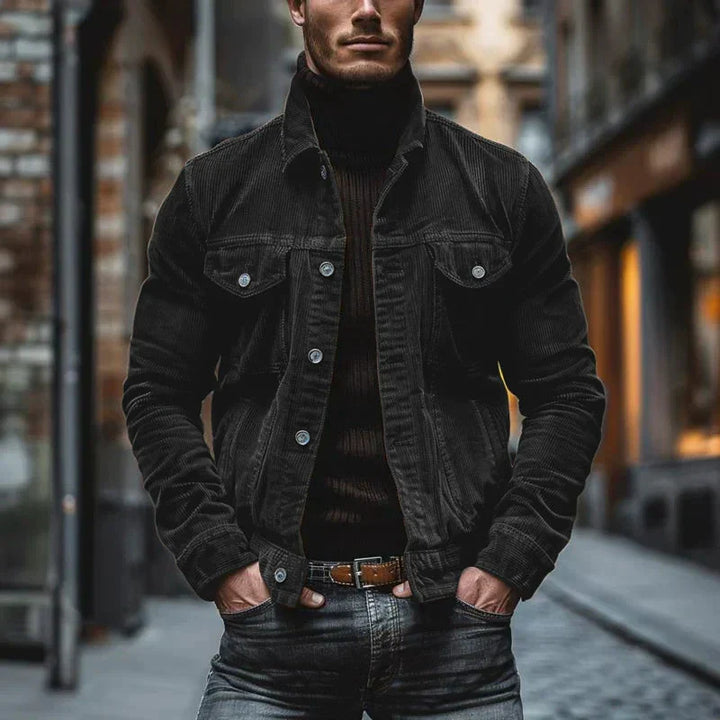 Louis - Veste rétro en corduroy