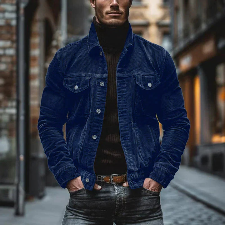 Louis - Veste rétro en corduroy